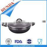 2016 Aluminum Non-stick Big Chinese Wok With Glass id