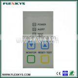 New Design Embossed Keys Metal Dome Tactile PCB Memrbane Switch With LED Intergrated thumbnail-3