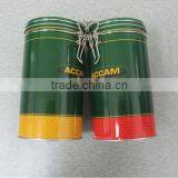 Newly Arrival Round With Clip Tea Tin Can