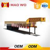 MAOWO 2 Axle 30 Ton Low Flatbed Semi Trailer for Excavator Transport thumbnail-4