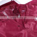 QIAN Thicken Single-person Raincoat Rainwear With Long Sleeve Big Transparent Brim Polyester Poncho for Cycling 3 Colors thumbnail-6