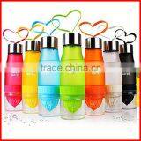 Lemon Cup Water Bottle 650ml Multi Color H2O Drink More Water Drinking Bottle thumbnail-3