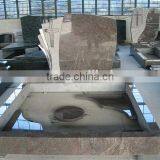 Red Granite Portugal Tombstone Design thumbnail-1