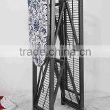 Folding Metal Storage Shelf With Mesh Ironing Board thumbnail-2