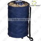Household Essentials Rolling Pop-Up Laundry Hamper, Blue thumbnail-2