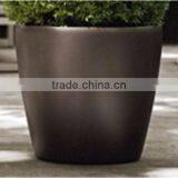 Fiberglass Inside Round Flower Pot Mini Flower In Pot thumbnail-1