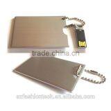 New Design Metal Ultra-thin Credit Card 32gb 64gb Usb Flash Drive thumbnail-5