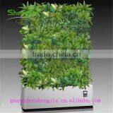 SJLJ013400 Artifcial Grass Wall Decorative Plastic Garden Hedge With Pot thumbnail-1