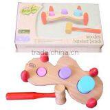 Stock Wooden Hammer Toy PN81007C, Stock Wooden Toy, Stock Kids' Toy, Stock thumbnail-1