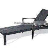 HIGH END OUTDOOR CHAISE LOUNGE WITH SIDE TABLE thumbnail-2