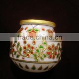Marble flower vase, decorative flower pot, Hand made marble flower vases, craft flower pot, flowers pot,