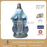 Christian Craft-colourful Resin Religious Statue Virgin Mary Statues thumbnail-1