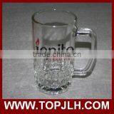 Topjlh High Quality Sublimation Glass Beer Mug With Handle thumbnail-6