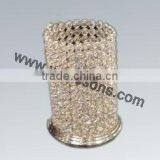 Candle Holder/Crystal Beaded/crystal Votive thumbnail-6