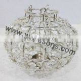 Crystal T-light Holder for Wedding/Hanging Candle Holder thumbnail-6
