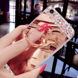 Mirror Surface Silicone Cell Phone Cover Case Diamond Mobile Phone Cases for IPhone7/7Plus/6/6s/6plus/6splus Soft Case thumbnail-2