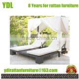 Youdeli Wicker Outdoor Chaise Lounge thumbnail-1