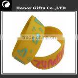 Cheap Advertising Colorfull Printing Silicone Bracelet Wrist Band Silicone Bracelet thumbnail-5