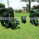 Green Grass Elephant Statue thumbnail-4