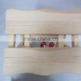 Small Wooden Wood Stool Bench Stool for Adult Vintage Chinese Craft Retro thumbnail-1