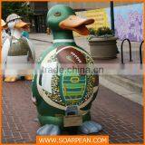 Fiberglass Garden Duck Parade Statue thumbnail-1