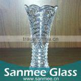 Clear Crystal Home Decorative Types of Glass Flower Vase thumbnail-1