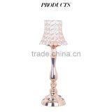 Romantic Metal Crystal Candle Holder Stands Europe Fashion Candlestick for Home Decor Party thumbnail-6