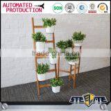 Steelite Garden Wood Flower Rack Flower Display Shelf thumbnail-5