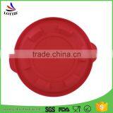 Red Color Dust-proof Food Grade Silicone Lid Custom Silicone Cover thumbnail-3