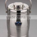 China Manufacture Cheap High Quality Stainless Steel Vacuum Sealed Food Container thumbnail-1