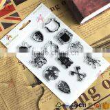 2017 Hangzhou Yiwu Hot Wholesale Halloween Set Clear Stamp for Scrapbooking thumbnail-3