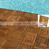 China Made Dark Carbonized Color Strand Woven Bamboo Decking Tile Unit for Outdoor -KE-OS0824 thumbnail-2