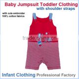 Baby Jumpsuit with shoulder straps Infant Romper Baby Toddler Clothing