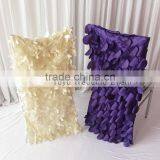 Luxury 3D Ruffled Taffeta Chiavari Chair Cover 2 Style For Choice 50PCS A Lot With Free Shipping thumbnail-2
