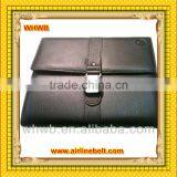 Premium Airplane Seatbelt Buckle Portfolio Notebook thumbnail-1
