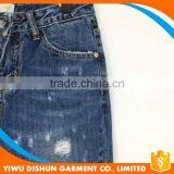 Women China Wholesale Fashion Ripped Rolling up Jeans thumbnail-3
