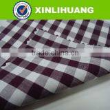 CVC Yarn dyed shirting fabric/China fabric supplier