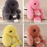 CX-R-10 High Quality Cute Rex Rabbit Fur Rabbit Soft Cartoon Toy Doll thumbnail-1