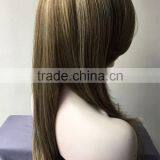 Cheap Cosplay Lady Curly Wig Women Gold Color Long Wavy 100% Heat Resistant Synthetic Fiber Wig thumbnail-2