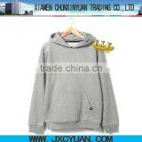Custom Plain Pullover Hoodies With Pocket thumbnail-1