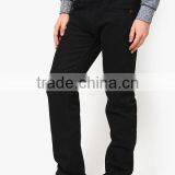 Men Pants Trousers Casual Mens Black Solid OEM Rivets/Zip Pants thumbnail-3