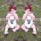 S33501W Girl Flower Romper Cotton Floral Jumpsuit Outfits 2017 Summer Clothing thumbnail-2