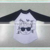 Boutique Children Long Sleeve t Shirt Rabbit Appliqued Baby Romper Tank Top Fall Clothes thumbnail-1