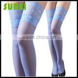 Lady Lace Knee-high Sexy Silk Stockings,ultra-thin Transparent Temptation Socks thumbnail-4