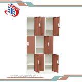 Коммерческий металлический шкаф-хранилище с 9 дверцами для раздевалки в спортзалах и фитнес-клубах thumbnail-4