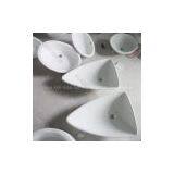 Modern Pure Acrylic Solid Surface Sink Bowl thumbnail-1