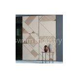 Durable Aluminum Sliding Doors For Wardrobe, Modern Bedroom Glass Sliding Closet Doors thumbnail-1