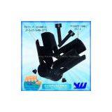 Black Electrophoresis Hardware Fitting Flat Metal Bracket for Metal Joint JY-3 thumbnail-2