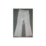 China (Mainland) Ladies'' 100% Cotton Flare Pants Stock thumbnail-1