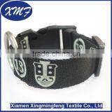 Custom Logo Durable Nylon Material Adjustable Pet Dog Collar